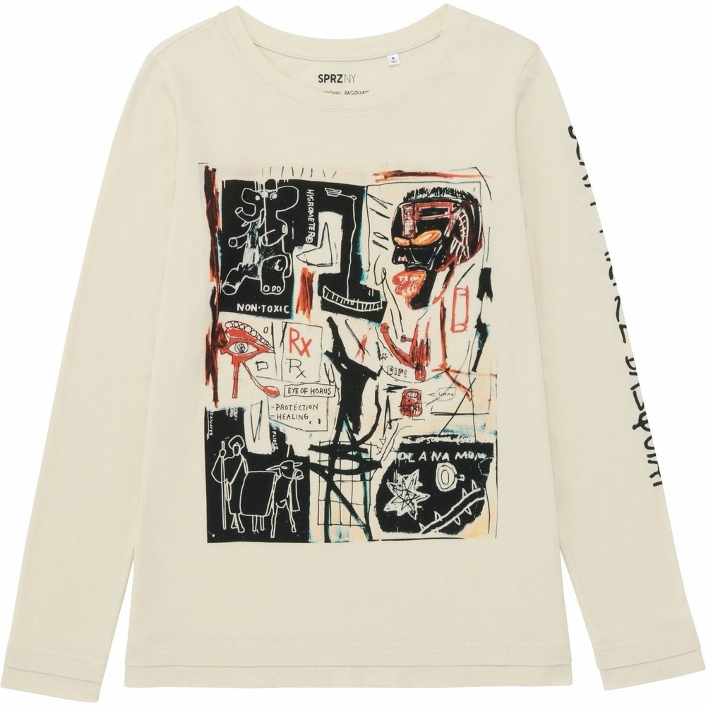 Jean Michael Basquiai Uniqlo Mens Graphic Tee Size M‎ Grunge Indie Unisex